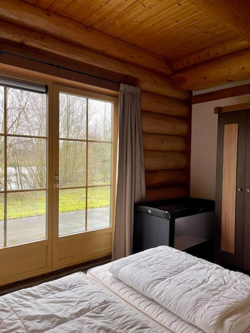 Unieke Houten Villa Met Sauna In Twente - 6P Den Ham エクステリア 写真