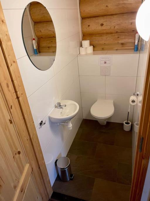 Unieke Houten Villa Met Sauna In Twente - 6P Den Ham エクステリア 写真