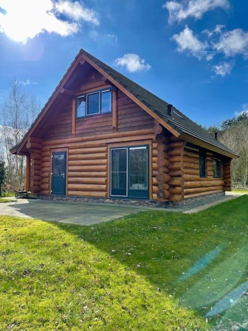 Unieke Houten Villa Met Sauna In Twente - 6P Den Ham エクステリア 写真